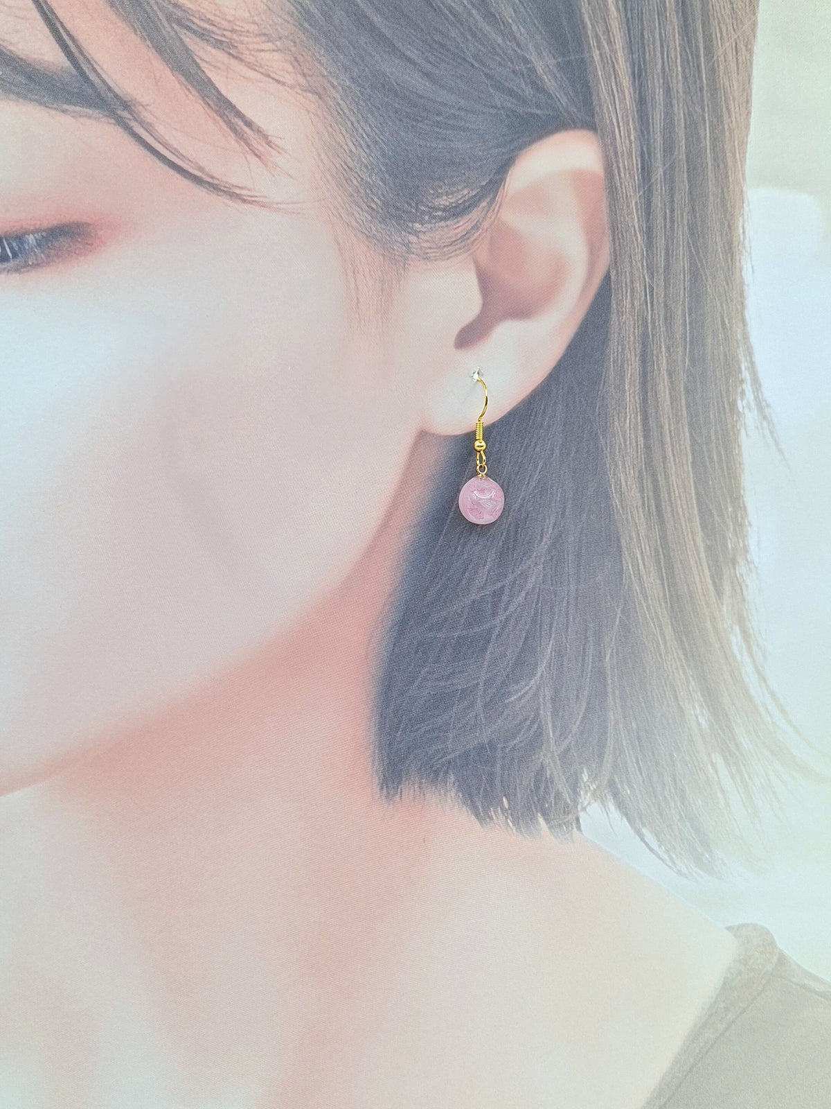 小彩球｜耳環