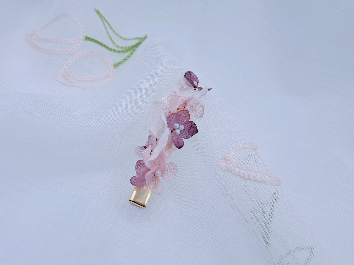客製委託｜顏色訂製｜乾燥花髮夾