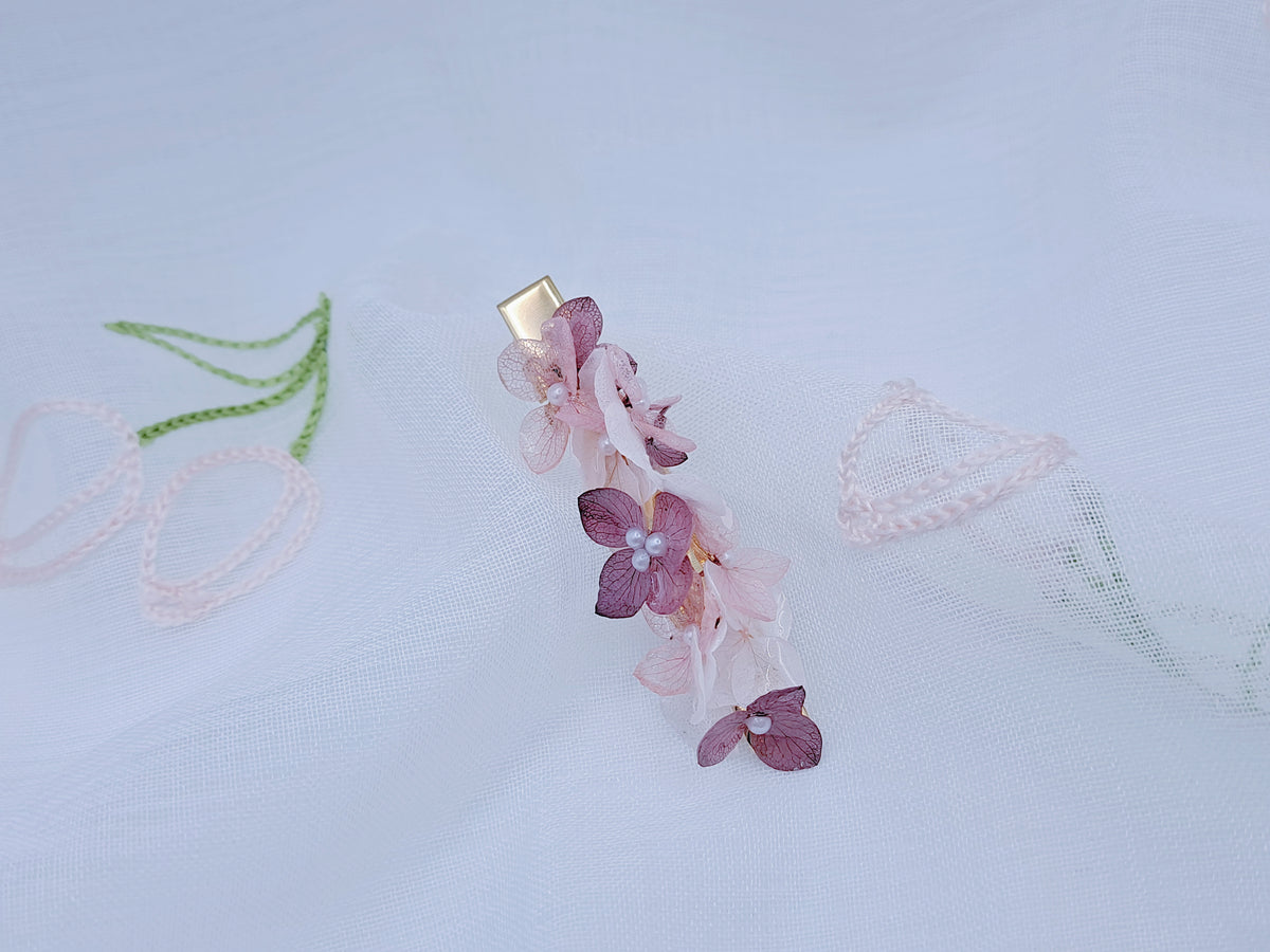 客製委託｜顏色訂製｜乾燥花髮夾