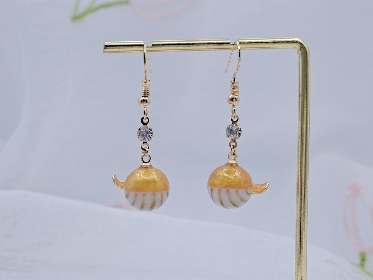 圓滾滾家族｜招財小鯨魚｜耳環
